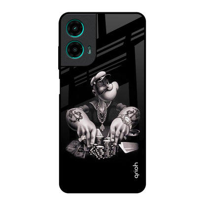 Gambling Problem Motorola G35 5G Glass Back Cover Online