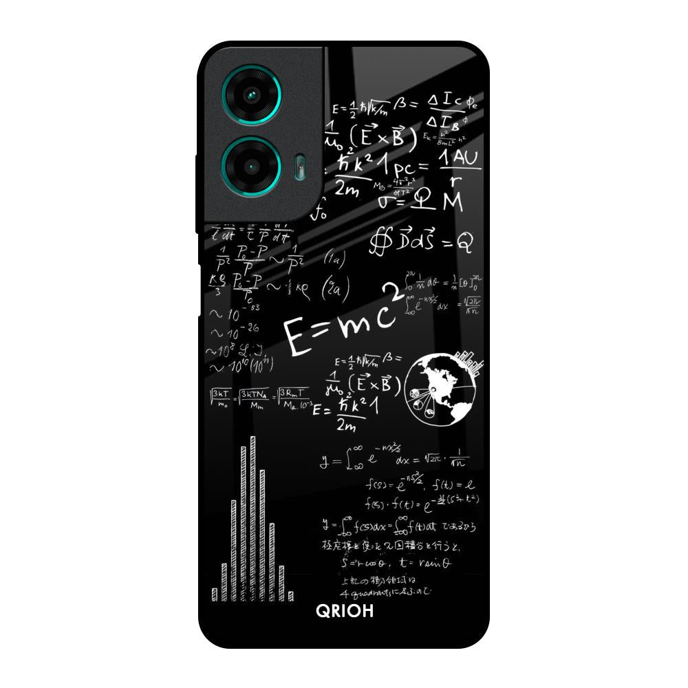 Funny Math Motorola G35 5G Glass Back Cover Online