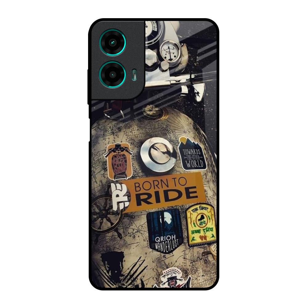 Ride Mode On Motorola G35 5G Glass Back Cover Online