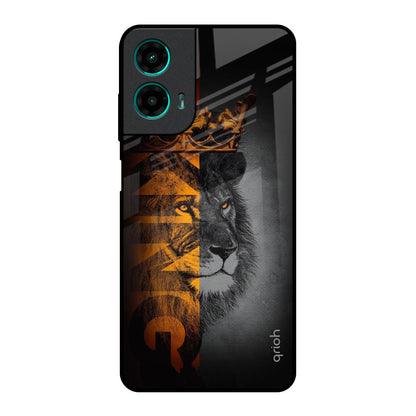 King Of Forest Motorola G35 5G Glass Back Cover Online