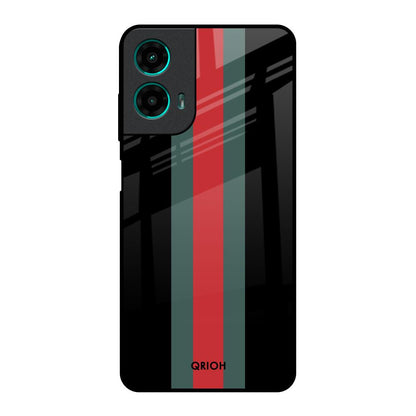 Vertical Stripes Motorola G35 5G Glass Back Cover Online