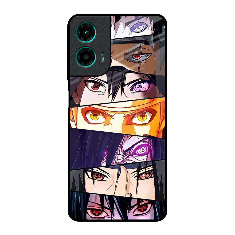 Anime Eyes Motorola G35 5G Glass Back Cover Online