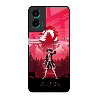 Lost In Forest Motorola G35 5G Glass Back Cover Online