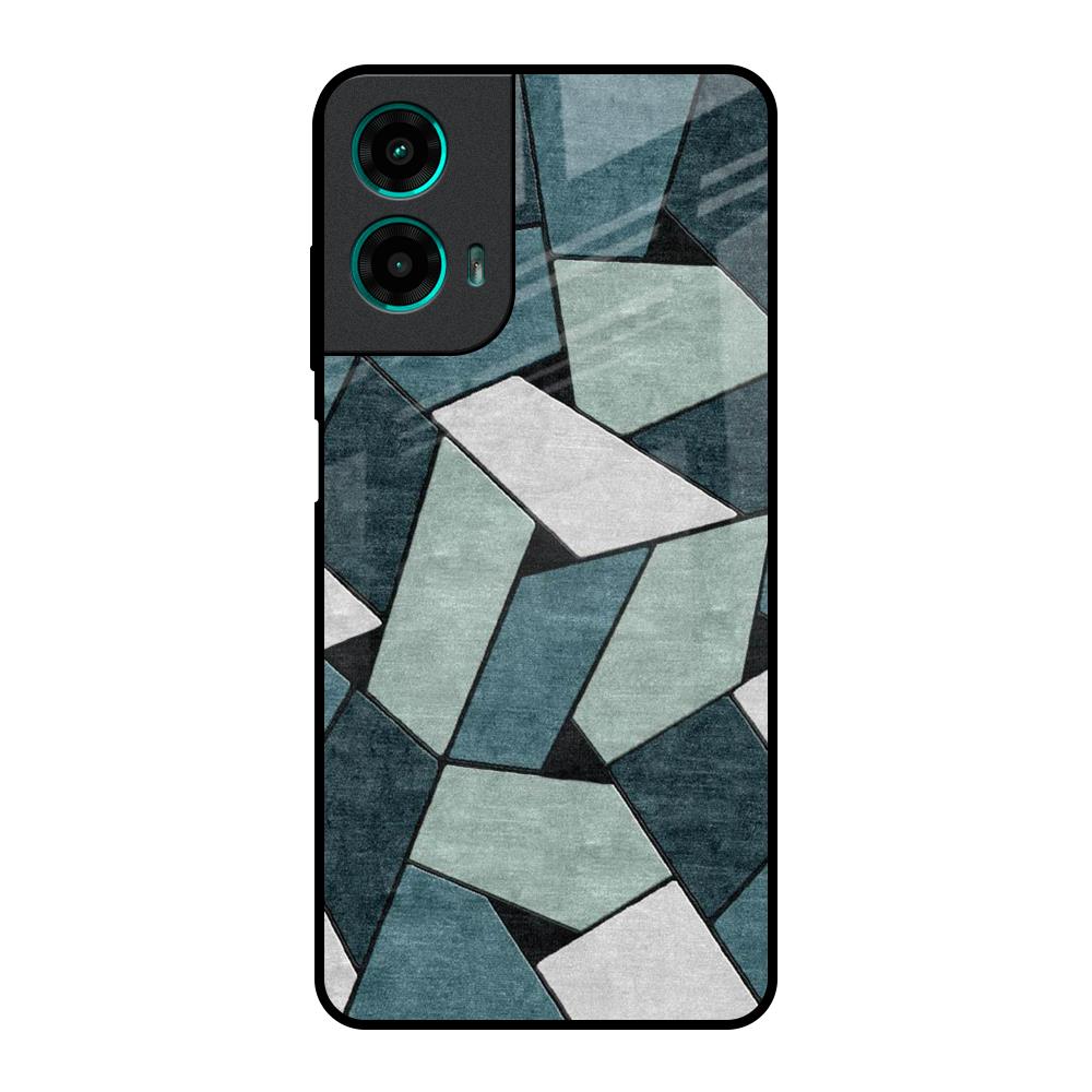 Abstact Tiles Motorola G35 5G Glass Back Cover Online