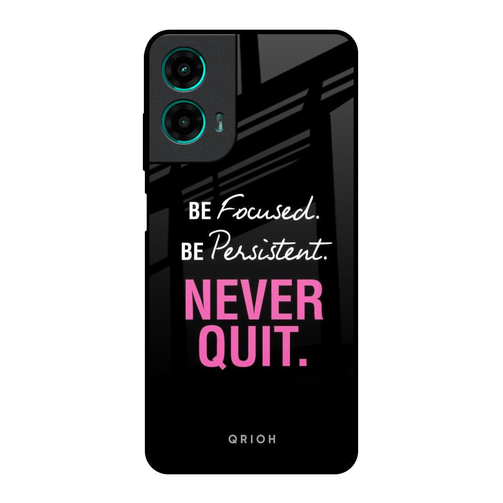 Be Focused Motorola G35 5G Glass Back Cover Online