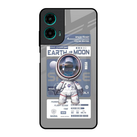 Space Flight Pass Motorola G35 5G Glass Back Cover Online