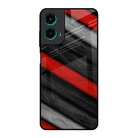 Soft Wooden Texture Motorola G35 5G Glass Back Cover Online