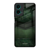 Green Leather Motorola G35 5G Glass Back Cover Online