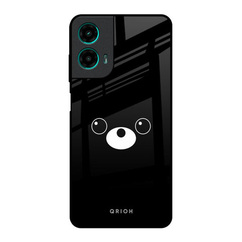 Cute Bear Motorola G35 5G Glass Back Cover Online