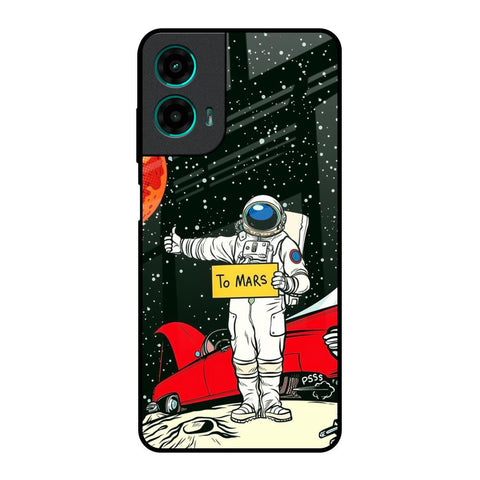 Astronaut on Mars Motorola G35 5G Glass Back Cover Online