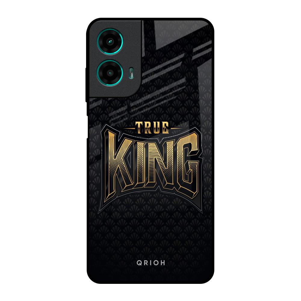 True King Motorola G35 5G Glass Back Cover Online