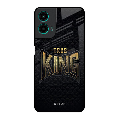 True King Motorola G35 5G Glass Back Cover Online