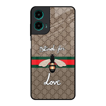 Blind For Love Motorola G35 5G Glass Back Cover Online