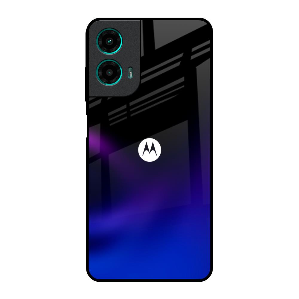 Black Onyx Motorola G35 5G Glass Back Cover Online