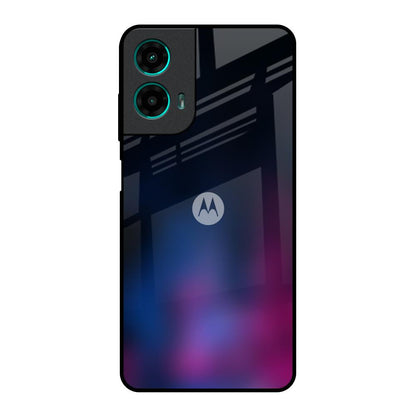 Pink Smudge Motorola G35 5G Glass Back Cover Online