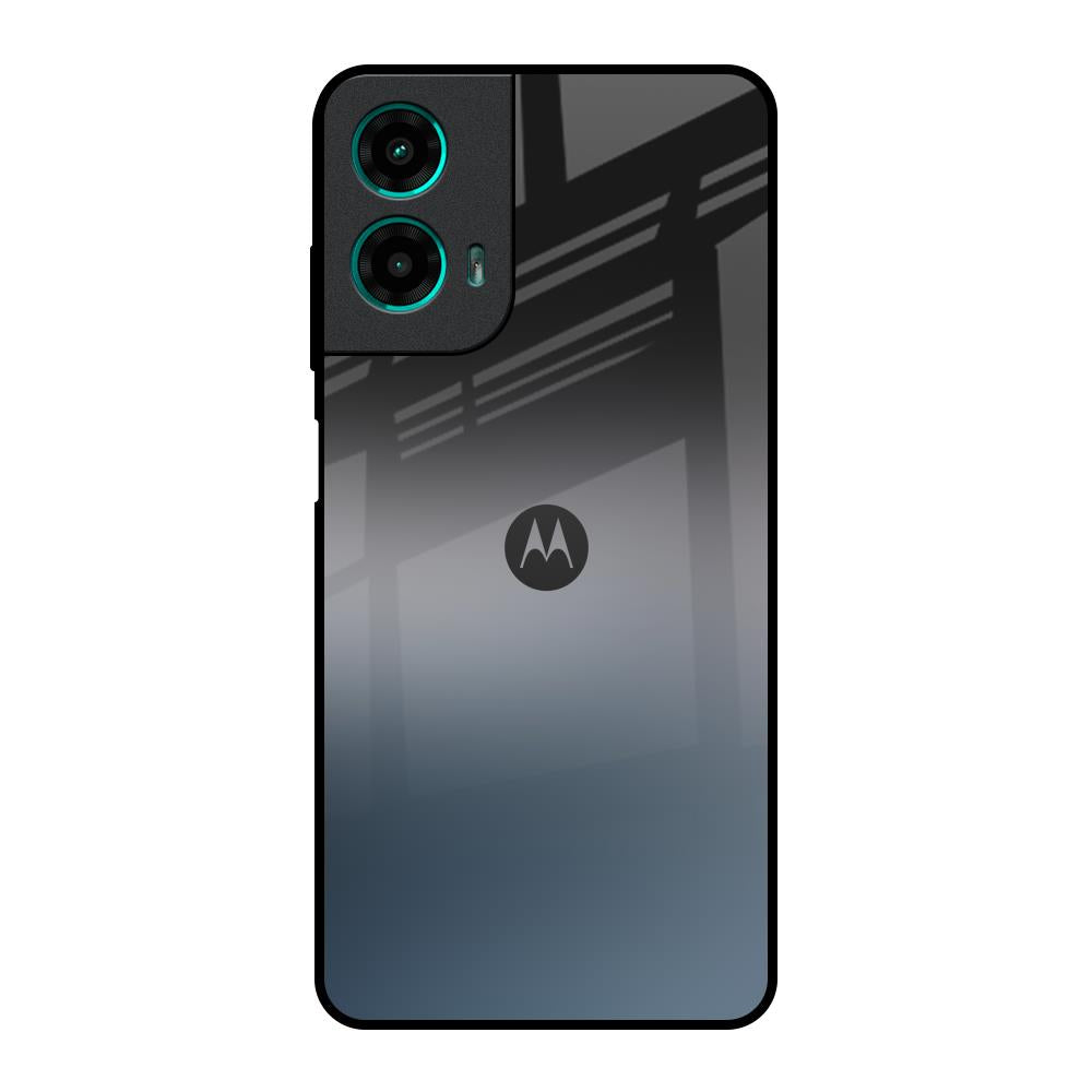 Dramatic Grey Motorola G35 5G Glass Back Cover Online