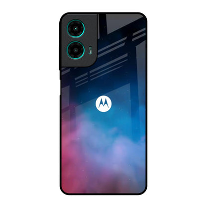 Cloudy Galaxy Motorola G35 5G Glass Back Cover Online