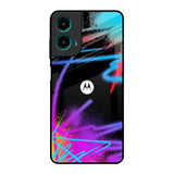 Brushy Color Motorola G35 5G Glass Back Cover Online