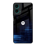 Blue Scratch Motorola G35 5G Glass Back Cover Online