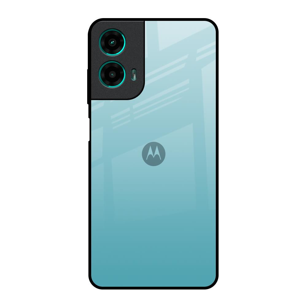 Arctic Blue Motorola G35 5G Glass Back Cover Online