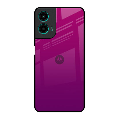 Magenta Gradient Motorola G35 5G Glass Back Cover Online