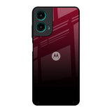 Wine Red Motorola G35 5G Glass Back Cover Online