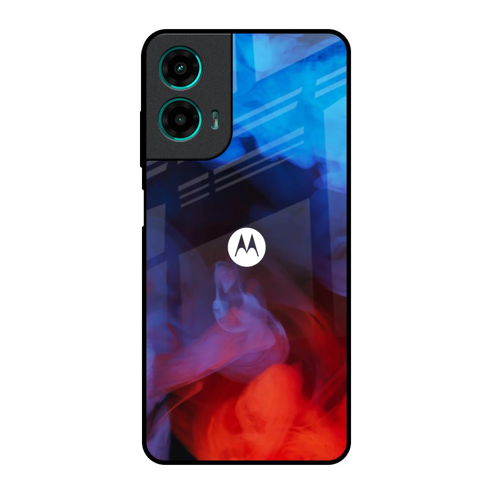 Dim Smoke Motorola G35 5G Glass Back Cover Online