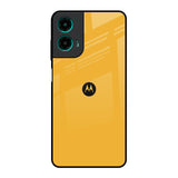 Fluorescent Yellow Motorola G35 5G Glass Back Cover Online