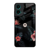 Tropical Art Flower Motorola G35 5G Glass Back Cover Online