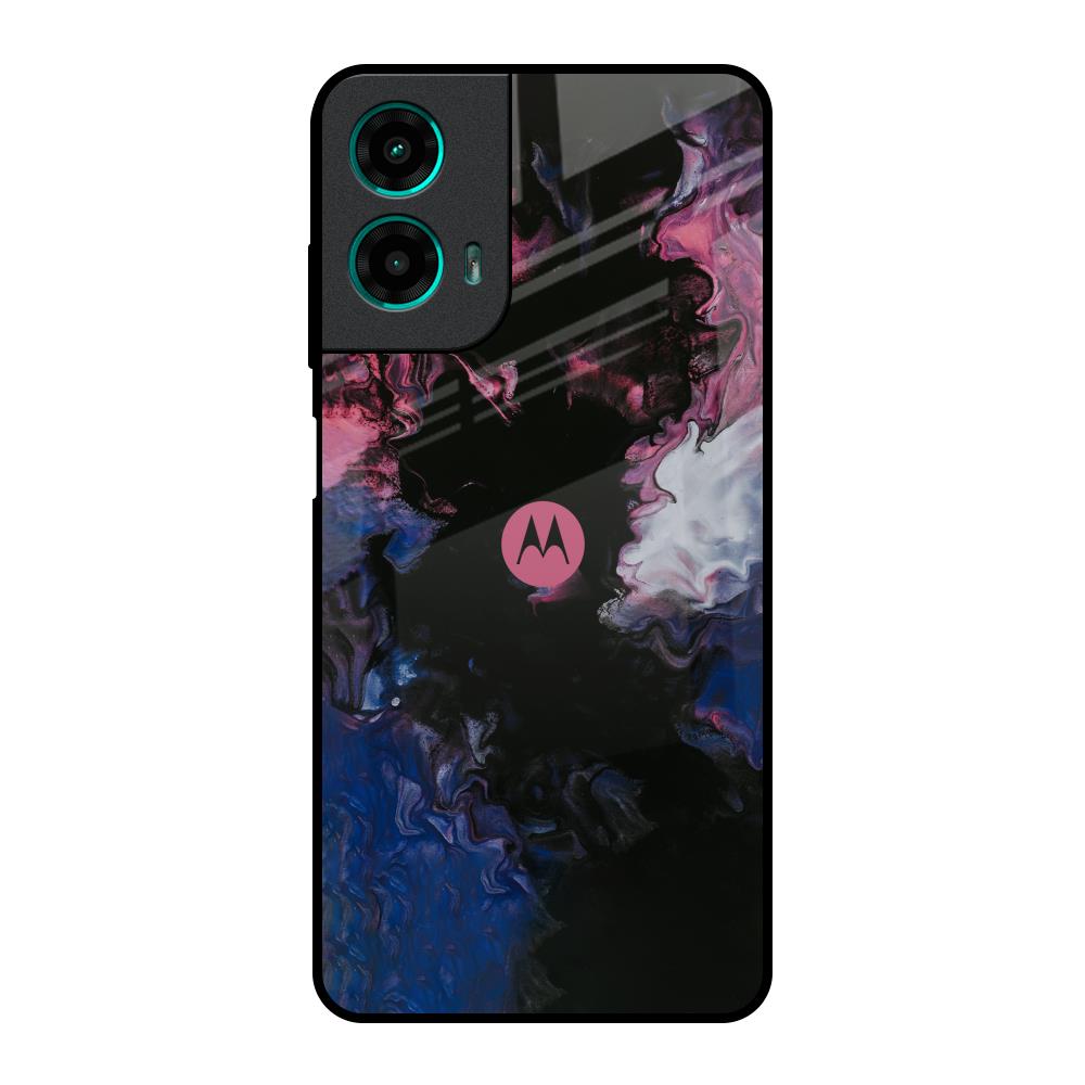 Smudge Brush Motorola G35 5G Glass Back Cover Online