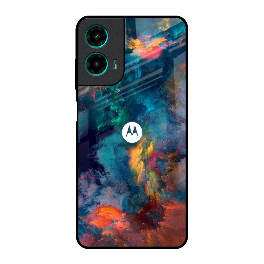 Colored Storm Motorola G35 5G Glass Back Cover Online