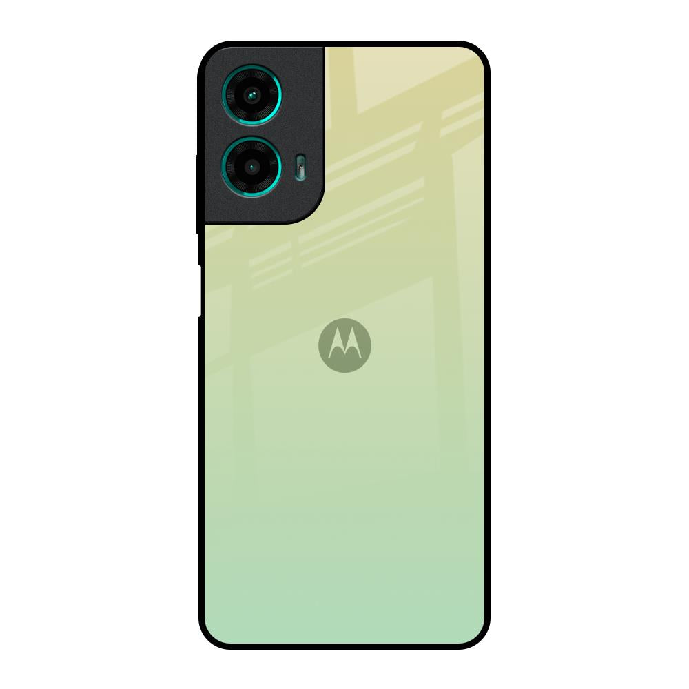 Mint Green Gradient Motorola G35 5G Glass Back Cover Online