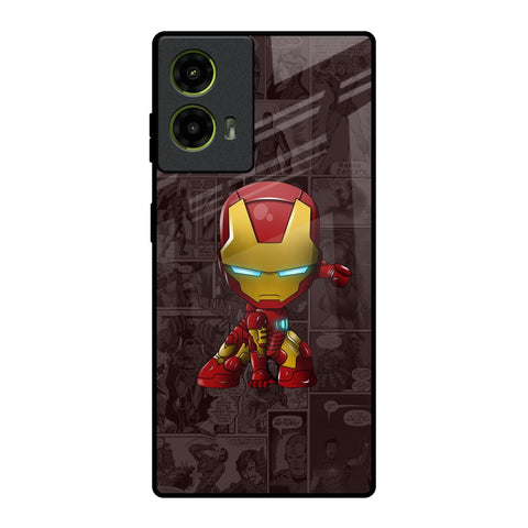 Angry Baby Super Hero Motorola G85 5G Glass Back Cover Online