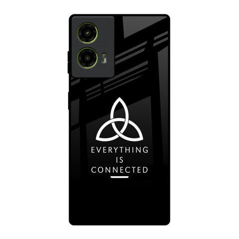 Everything Is Connected Motorola G85 5G Glass Back Cover Online
