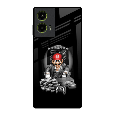 Dark Secret Motorola G85 5G Glass Back Cover Online