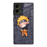 Orange Chubby Motorola G85 5G Glass Back Cover Online