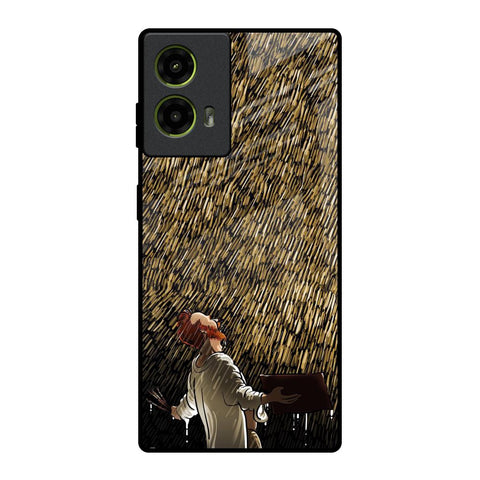Rain Festival Motorola G85 5G Glass Back Cover Online