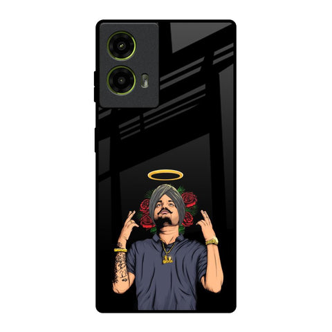 Punjabi Singer Poster Motorola G85 5G Glass Back Cover Online