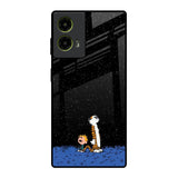 Night Sky Star Motorola G85 5G Glass Back Cover Online