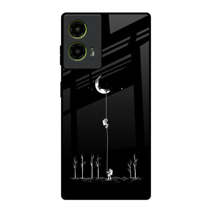 Catch the Moon Motorola G85 5G Glass Back Cover Online