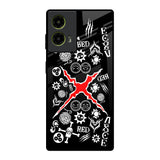 Red Zone Motorola G85 5G Glass Back Cover Online