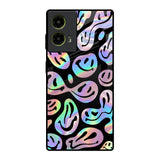 Acid Smile Motorola G85 5G Glass Back Cover Online