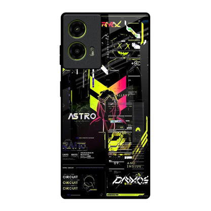 Astro Glitch Motorola G85 5G Glass Back Cover Online