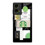 Coffee Latte Motorola G85 5G Glass Back Cover Online
