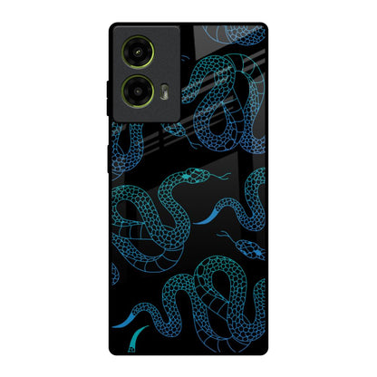 Serpentine Motorola G85 5G Glass Back Cover Online