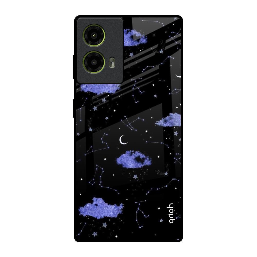 Constellations Motorola G85 5G Glass Back Cover Online