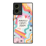 Vision Manifest Motorola G85 5G Glass Back Cover Online