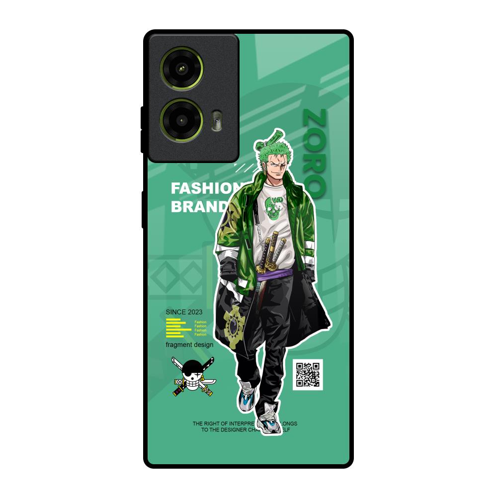 Zoro Bape Motorola G85 5G Glass Back Cover Online