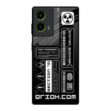 Futuristic Art Motorola G85 5G Glass Back Cover Online