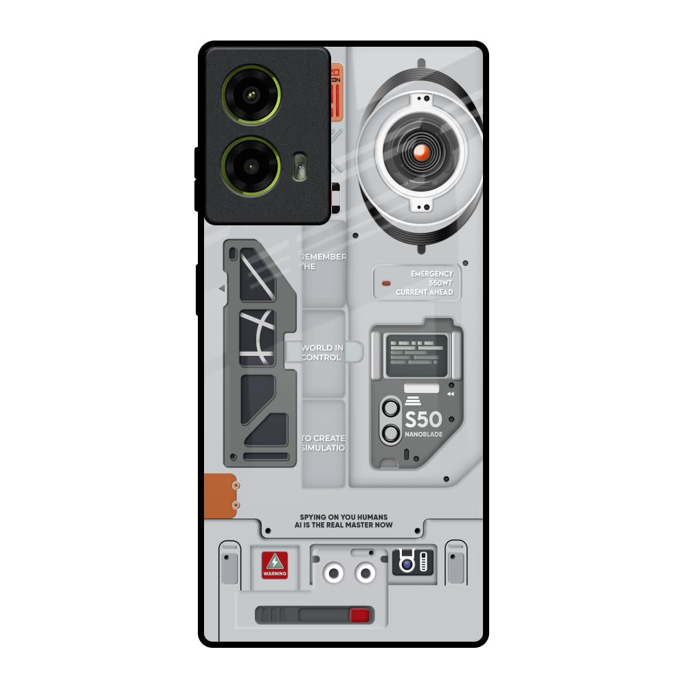 Plasma Shield Motorola G85 5G Glass Back Cover Online